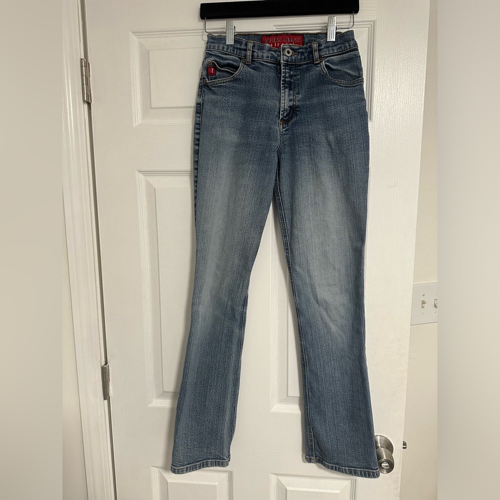 Guess  Vintage Womens Straight Slim Straight Size 28 Inseam 31”inch  Y2K Jeans